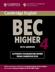 BEC HIGHER CAMBRIDGE PRACTICE TEST 4 SB+KEY | 9780521739207 | CAMBRIDGE ESOL