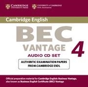 BEC VANTAGE CAMBRIDGE PRACTICE TEST 4 CDS(2) | 9780521739276 | CAMBRIDGE ESOL