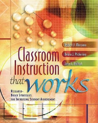 CLASSROOM INSTRUCTION THAT WORKS:RESEARCH-BASED | 9780871205049 | ROBERT MARZANO