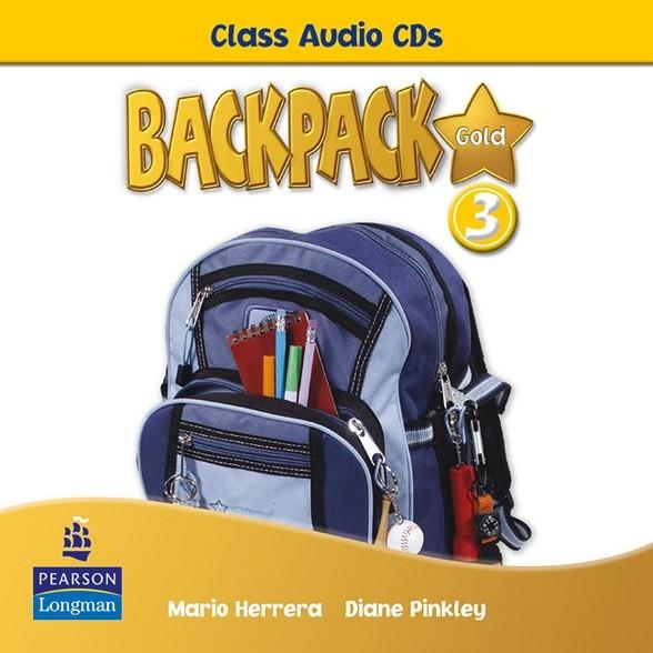 BACKPACK GOLD 3 CLASS AUDIO CD | 9781408243244 | MARIO HERRERA