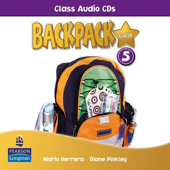 BACKPACK GOLD 5 CLASS AUDIO CD | 9781408243404 | MARIO HERRERA