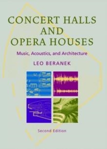 CONCERT HALLS AND OPERA HOUSES:MUSIC,ACOUSTICS AND | 9780387955247 | LEO BERANEK