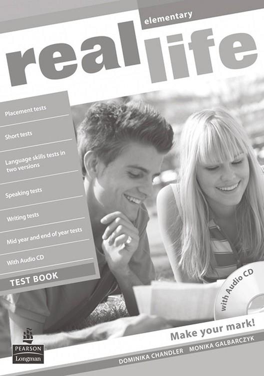 REAL LIFE ELEMENTARY TESTBOOK+CD | 9781408243022 | DOMINIKACHANDLER
