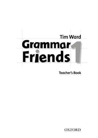 GRAMMAR FRIENDS 1 TB | 9780194780063 | WARD, TIM