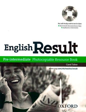 ENGLISH RESULT PRE-INTERMEDIATE TRP | 9780194129992 | MARK HANCOCK/ ANNIE MCDONALD