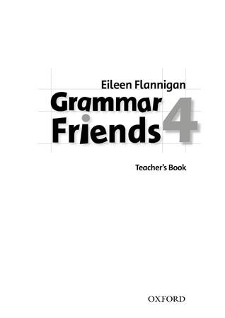GRAMMAR FRIENDS 4 TB | 9780194780094 | FLANNIGAN, EILEEN