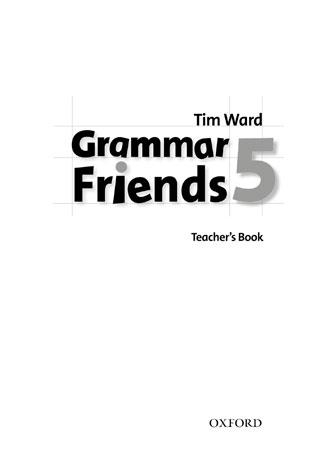 GRAMMAR FRIENDS 5 TB | 9780194780100 | WARD, TIM