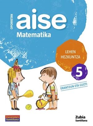 5º LEHEN HEZKUNTZA MATEMATIKA | 9788498940763 | Varios autores