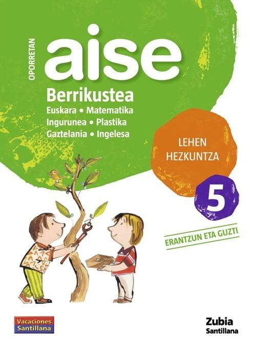5º LEHEN HEZKUNTZA BERRIKUSTEA | 9788498940688 | Varios autores