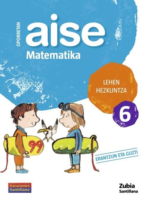 6º LEHEN HEZKUNTZA MATEMATIKA | 9788498940770 | Varios autores