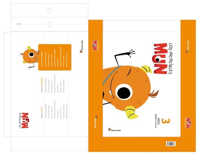 3-3AÑOS CARPETA INFANTIL MUN CAST  ED16 | 9788468027067 | Varios autores