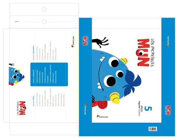 5-2AÑOS CARPETA INFANTIL MUN CAST  ED16 | 9788468027142 | Varios autores