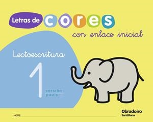 LETRAS DE CORES 1 GALL CON ENLACE ED09 | 9788482249452 | VARIOS AUTORES