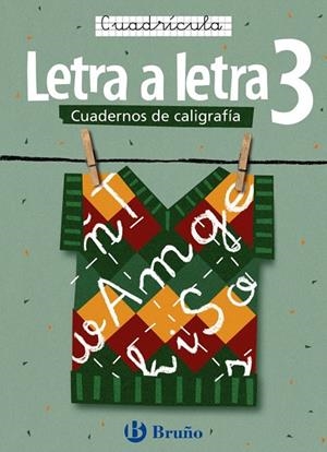 CALIGRAFIA LETRA A LETRA CUADRICULA 3 | 9788421639740 | Cabello Sánchez, Ramiro